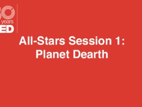 Progress for “the blue heart of the planet” and a plan to de-extinct a kayak: A recap of “Planet Dearth,” All-Stars Session 1 at TED2014