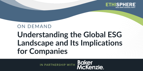 Understanding the Global ESG Landscape & Its Implications for Companies