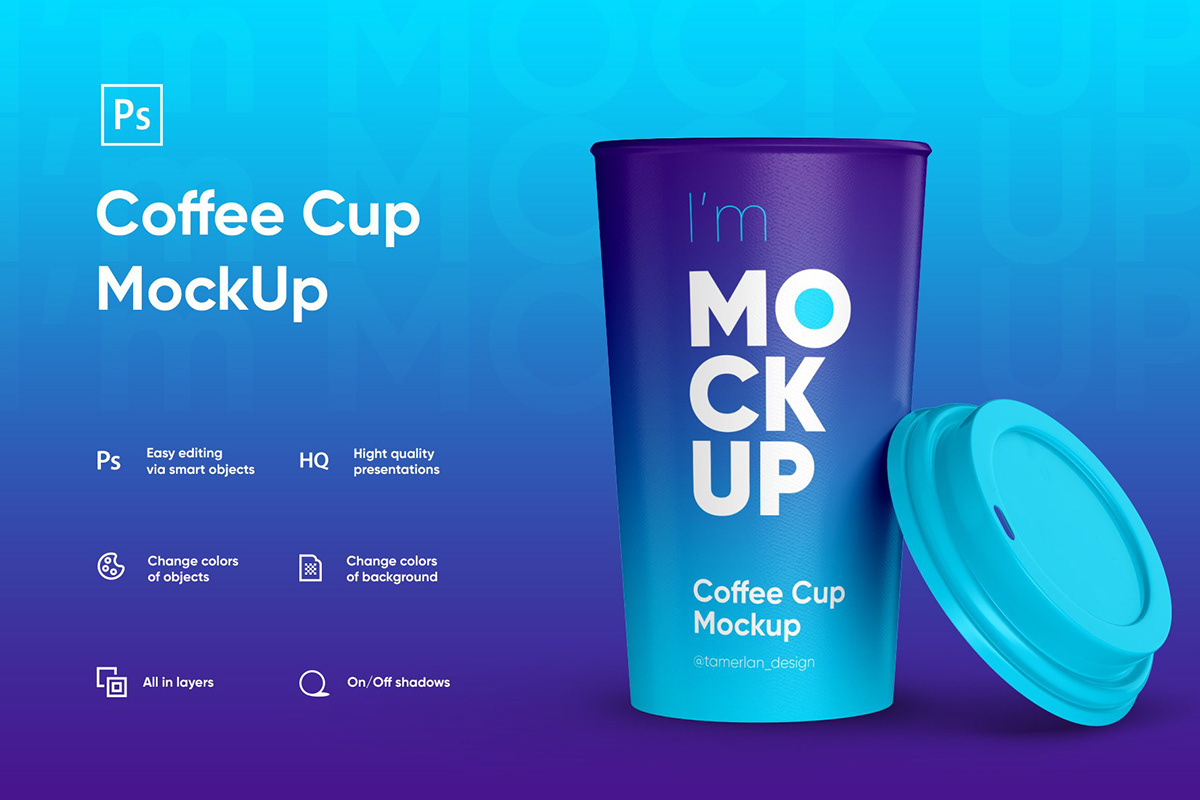 graphic for free - Coffee Cup Mockup Collection