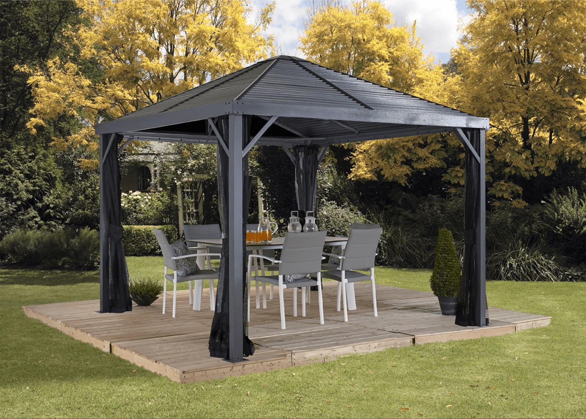 Sojag Sanibel Gazebo 8 X Ft Gazebos