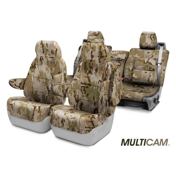 Camo Ballistic Custom Seat Covers