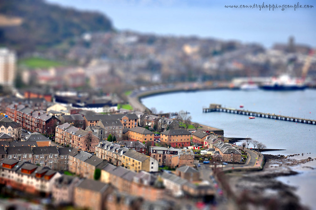 Greenock view from the hill