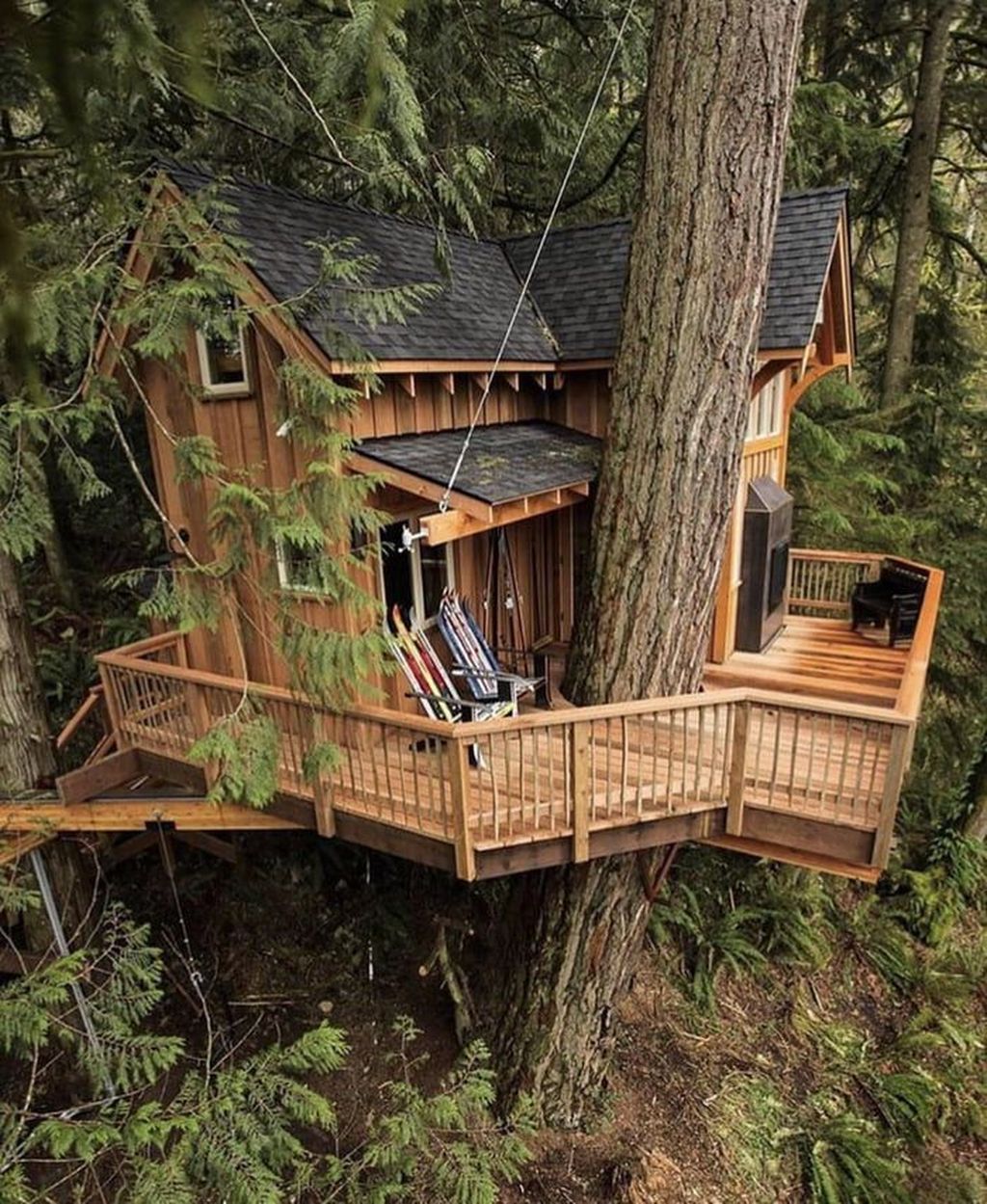 Stunning Tree House Designs You Never Seen Before 30