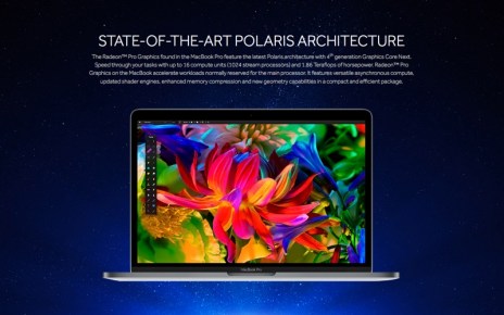 , 「Polaris」架構 AMD確認新款MacBook Pro採用Radeon Pro 400系列顯示卡, mashdigi－科技、新品、趣聞、趨勢