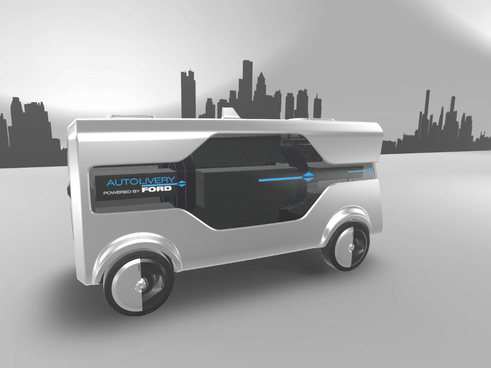 , 福特展示自動遞送貨品無人車，成為智慧城市運作一環, mashdigi－科技、新品、趣聞、趨勢