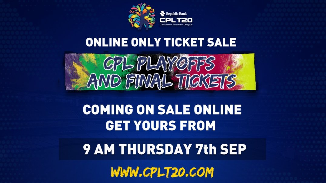 CPL 2023 More playoffs and finals tickets to go on sale online News