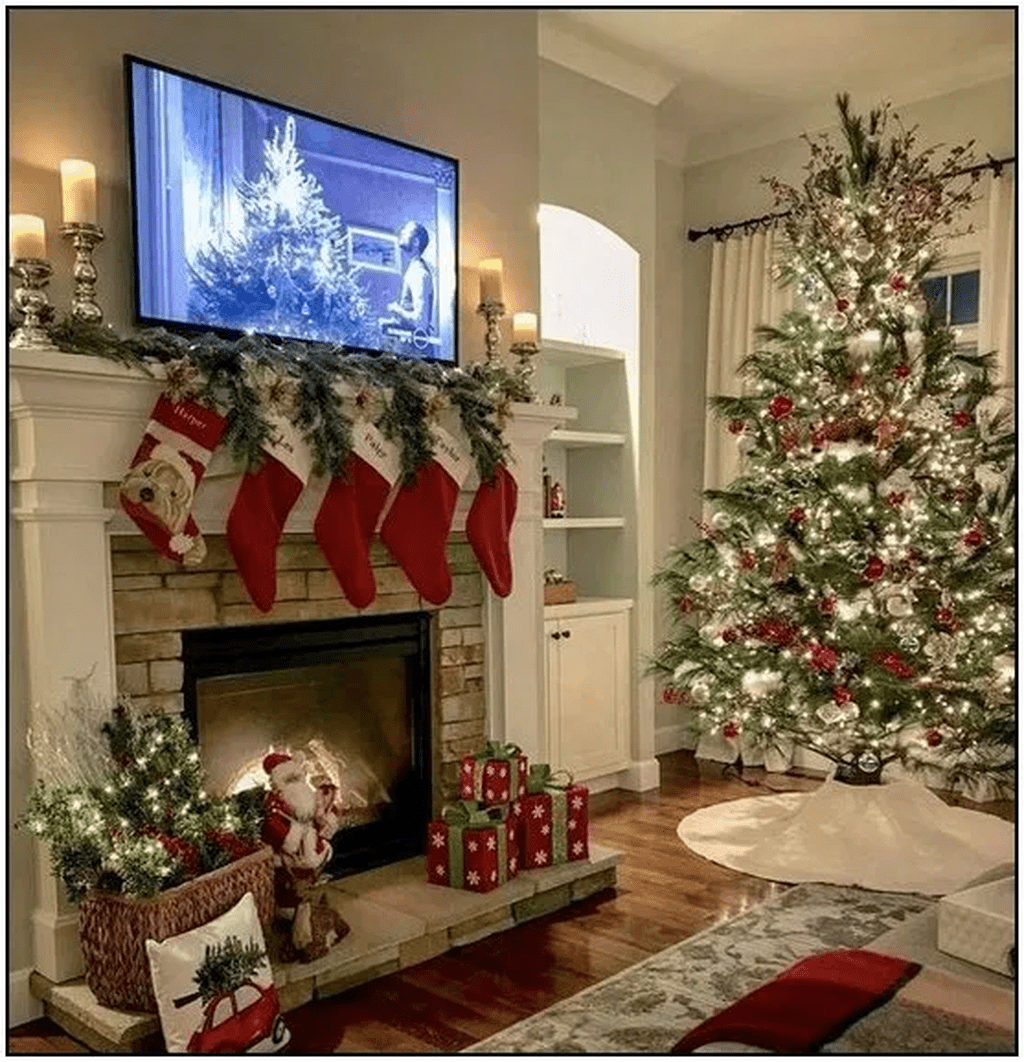 Lovely Winter Wonderland Home Decoration Ideas Look Beautiful 23