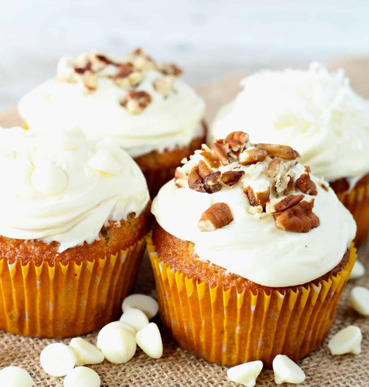 white chocolate cupcakes