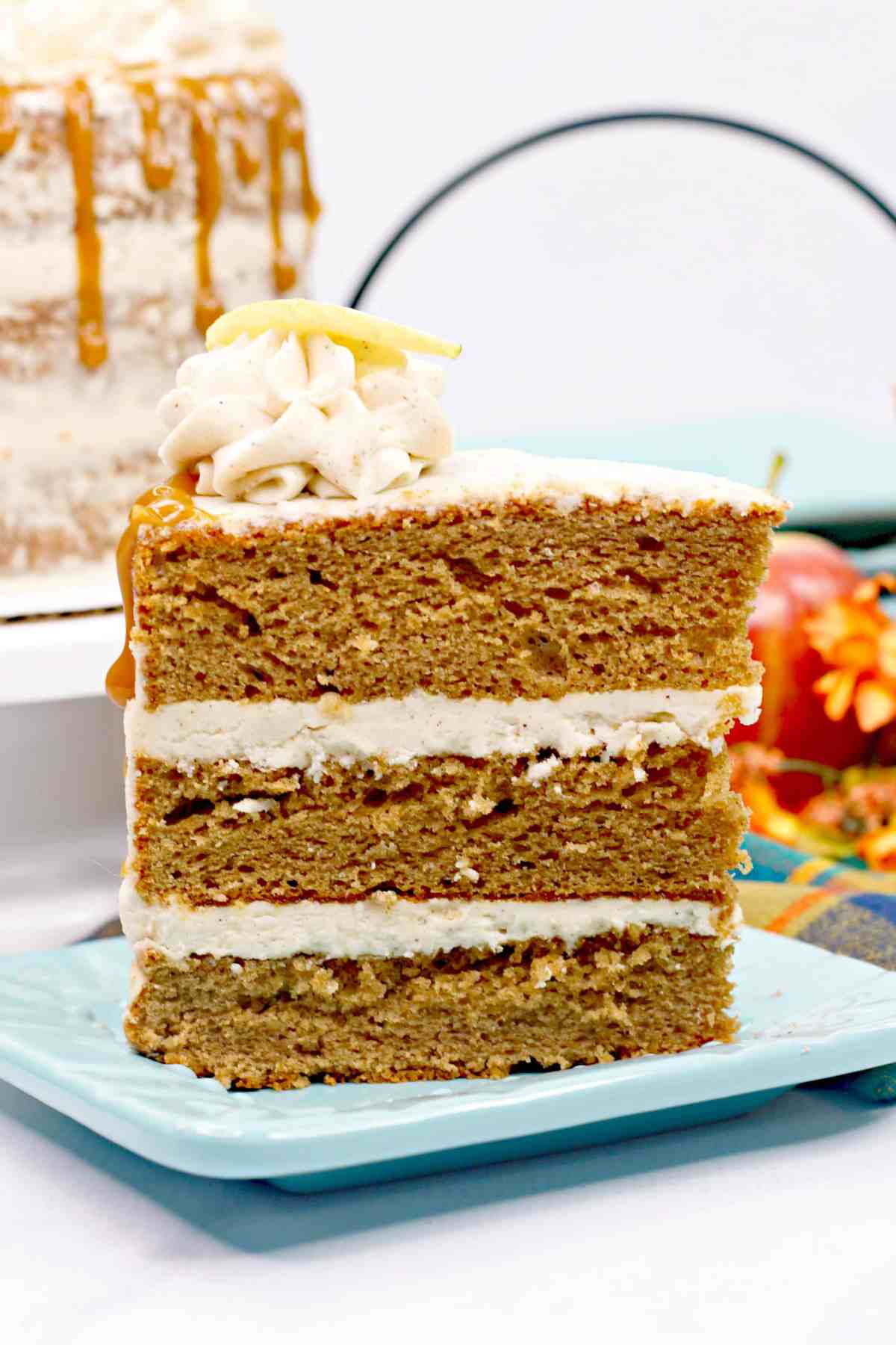 Three Layer Apple Spice Cake Recipe