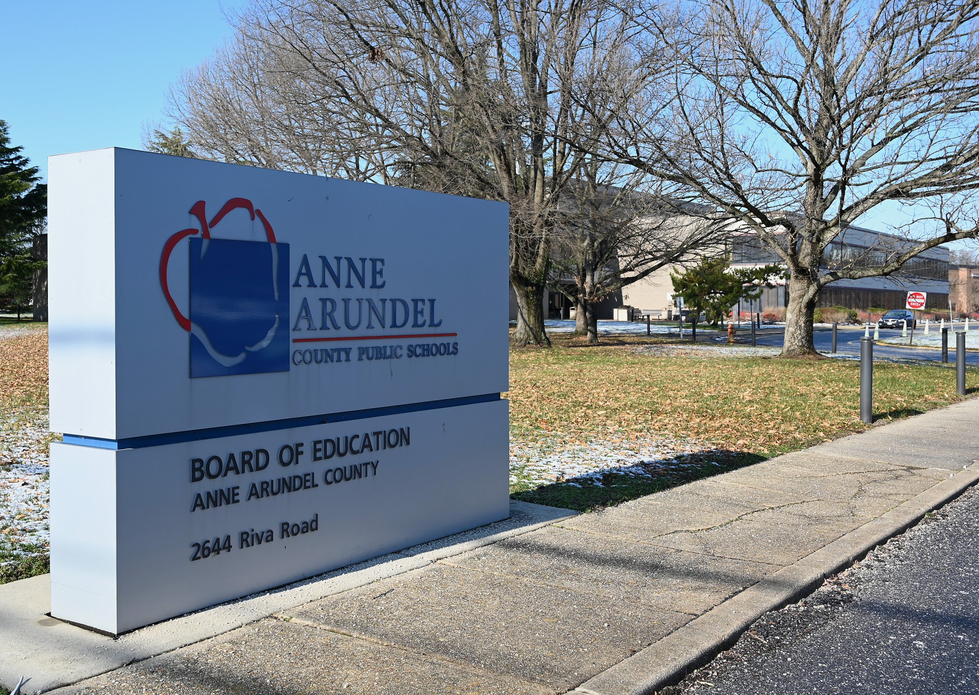 The Anne Arundel County Board of Education headquarters in the Dr. Carol Sheffey Parham Building.