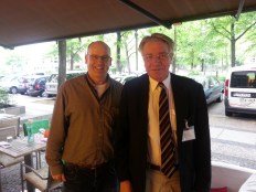 with Prof Zuse, son of Konrad Zuse, who built the 1st modern computer (Z1)