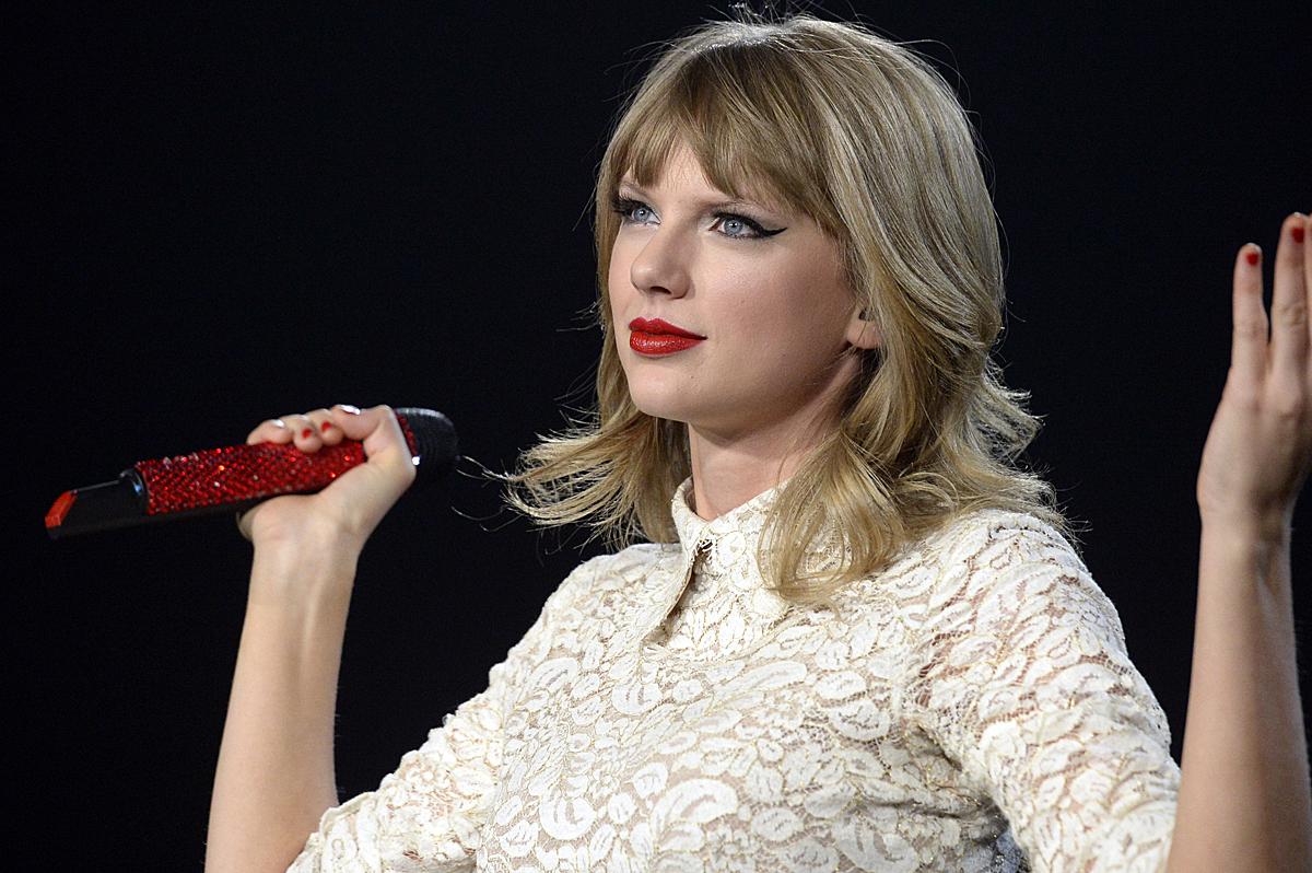 Taylor Swift performs to a sold out crowd June 2, 2013, during her Red Tour stop in Denver at Pepsi Center.