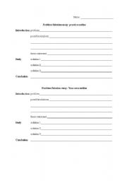 essay outline esl worksheet by melmadrue