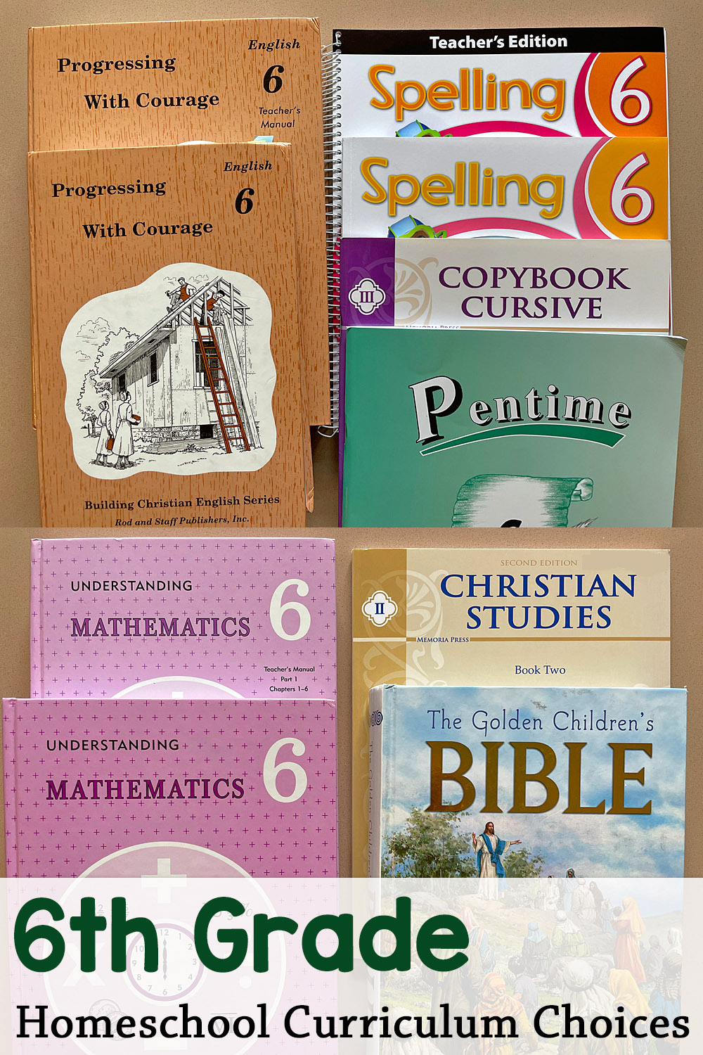 6th Grade Homeschool Curriculum Choices 2022-2023