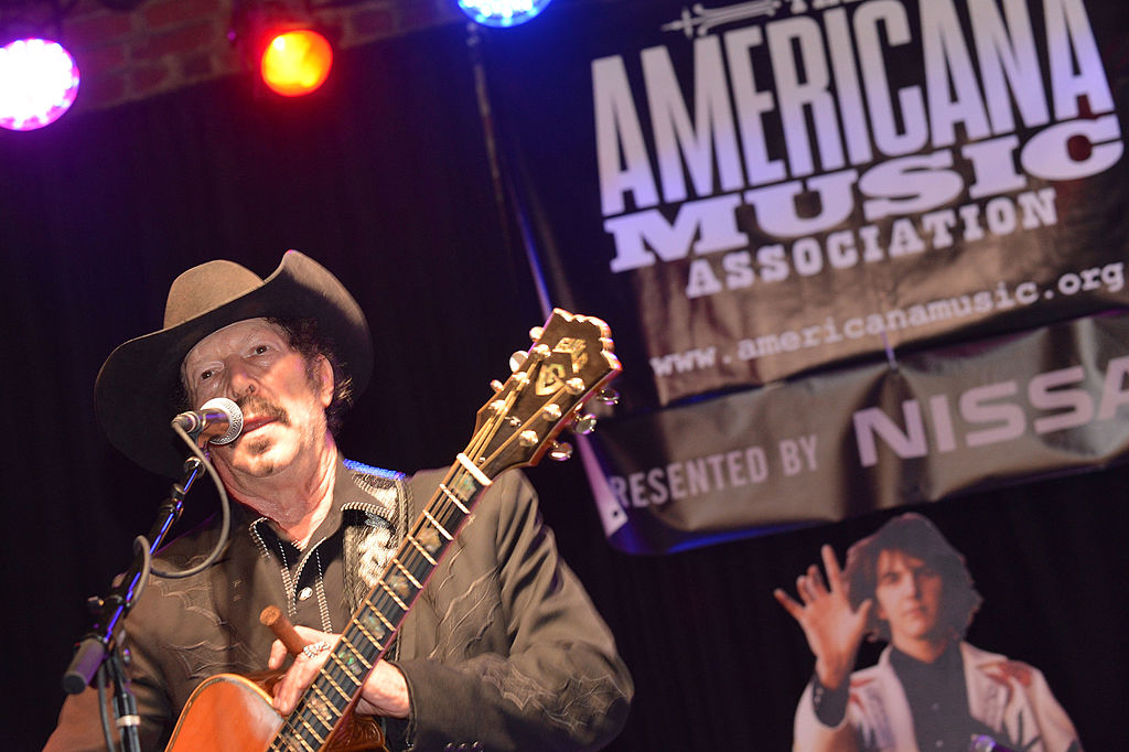 NASHVILLE, TN - SEPTEMBER 15: Lone Star Music Magizine Party: Kinky Friedman at The High Watt as part of the 2012 Americana Music Festival on September 15, 2012 in Nashville, Tennessee. (Photo by Rick Diamond/Getty Images)