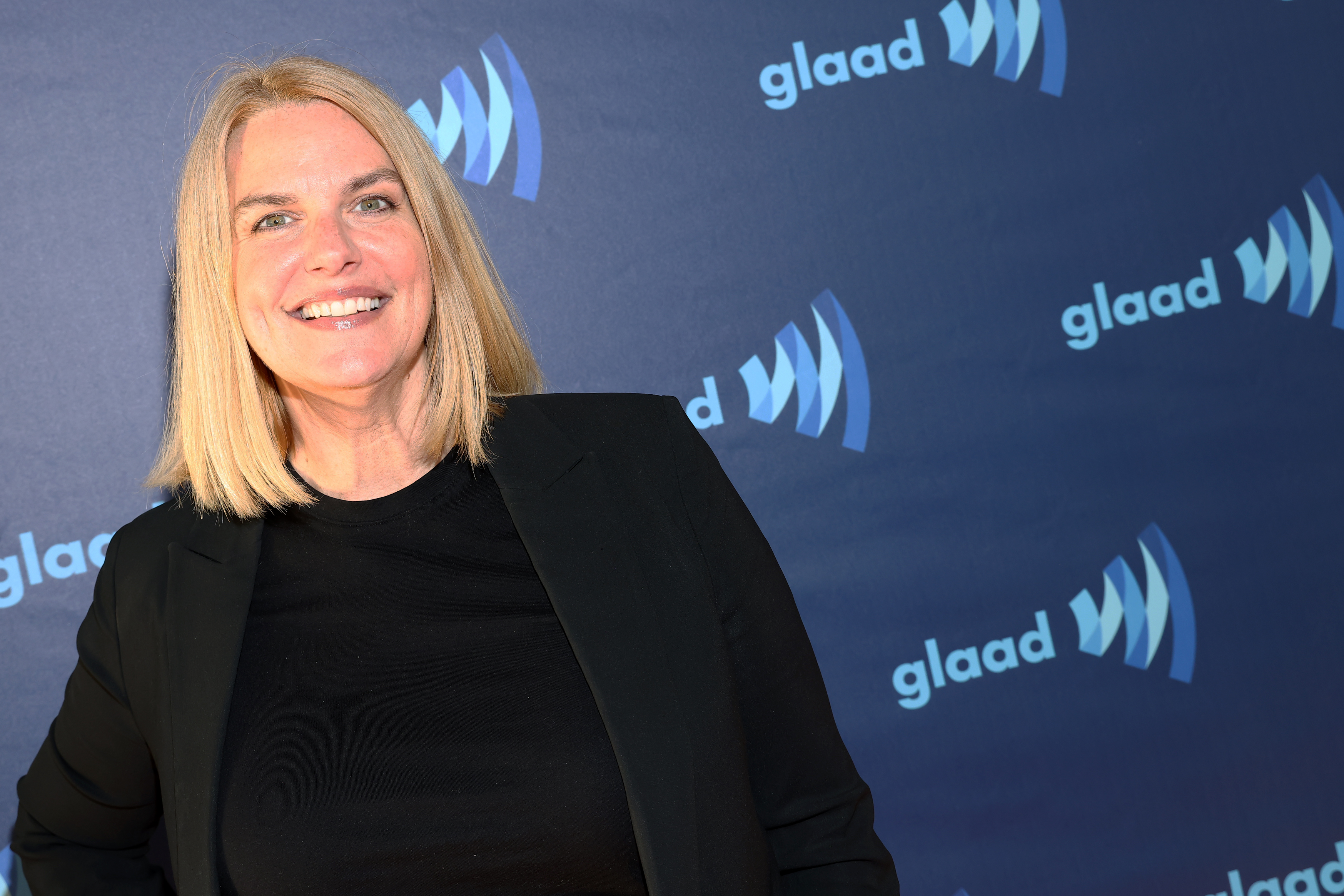 Sarah Kate Ellis attends the GLAAD's "Where We Are On TV" Launch And Industry Reception at Vidiots on April 30, 2024 in Los Angeles, California. (Photo by Tommaso Boddi/Getty Images for GLAAD)