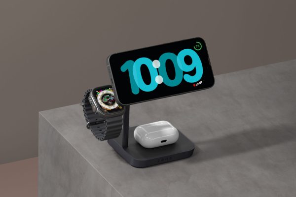 Zens 4-in-1 MagSafe + Watch Wireless Charging Station: A Well-Made Charging Stand with a Bulky Power Supply