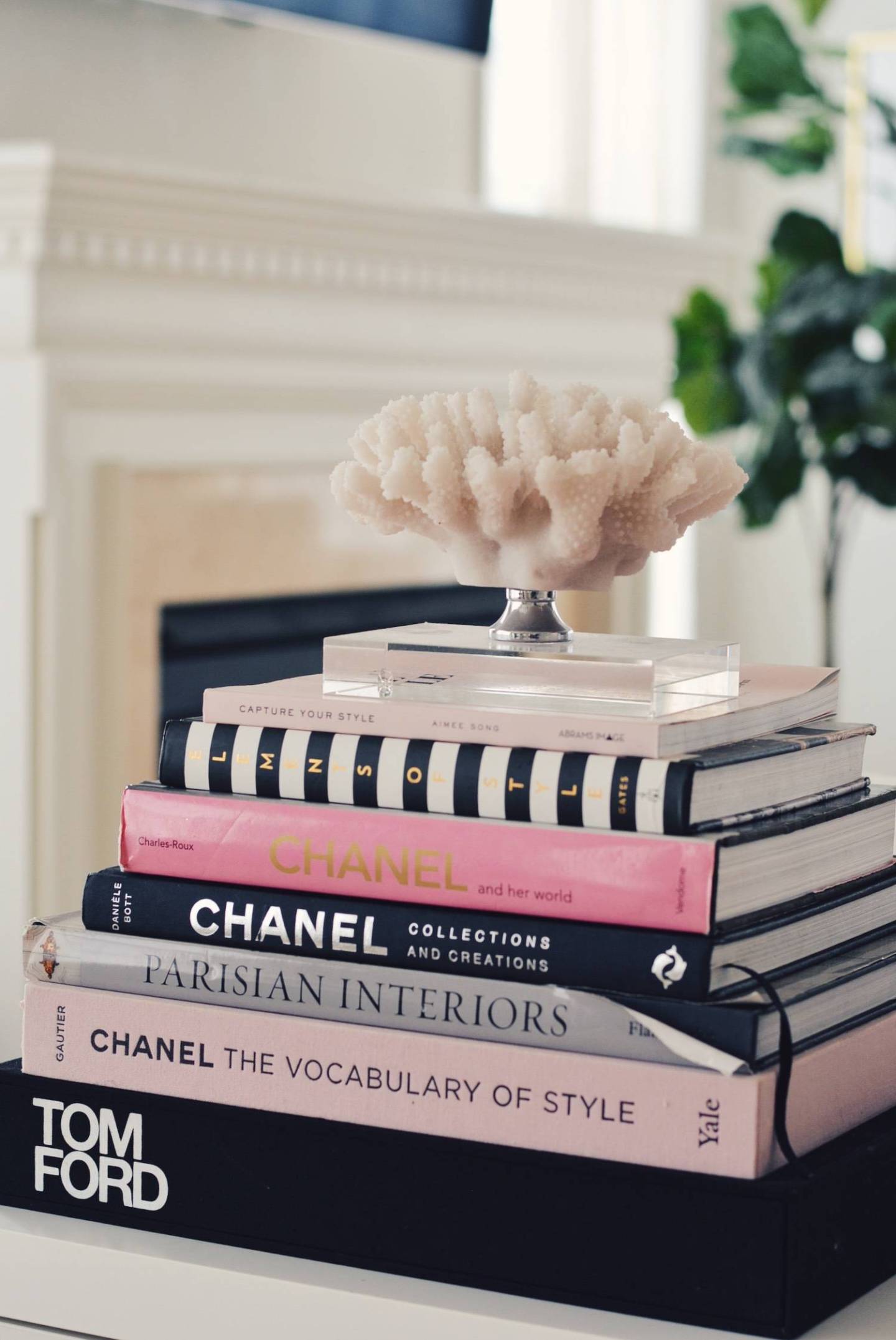 Chanel coffee table books