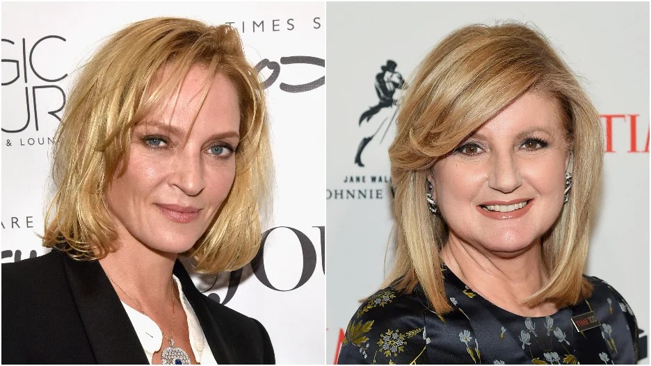 Uma Thurman Arianna Huffington