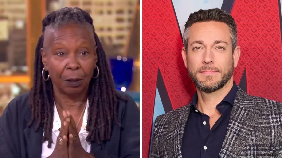 ‘The View’: Whoopi Schools Zachary Levi on Hollywood’s Right-Leaning History After He Calls His Trump Endorsement ‘Career Suicide’