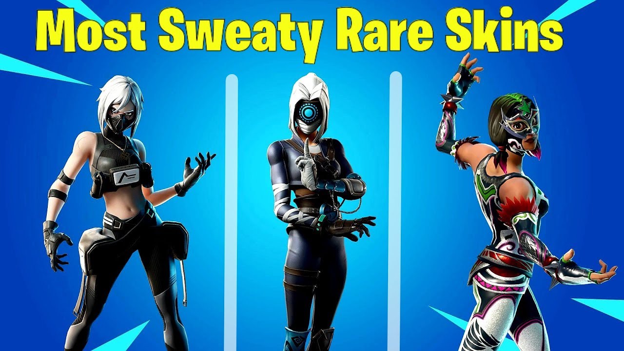 Top 10 Most Pro Tryhard Rare Skins 1200 V Bucks Skins In ...