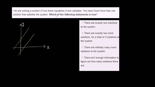 System Of Linear Equations