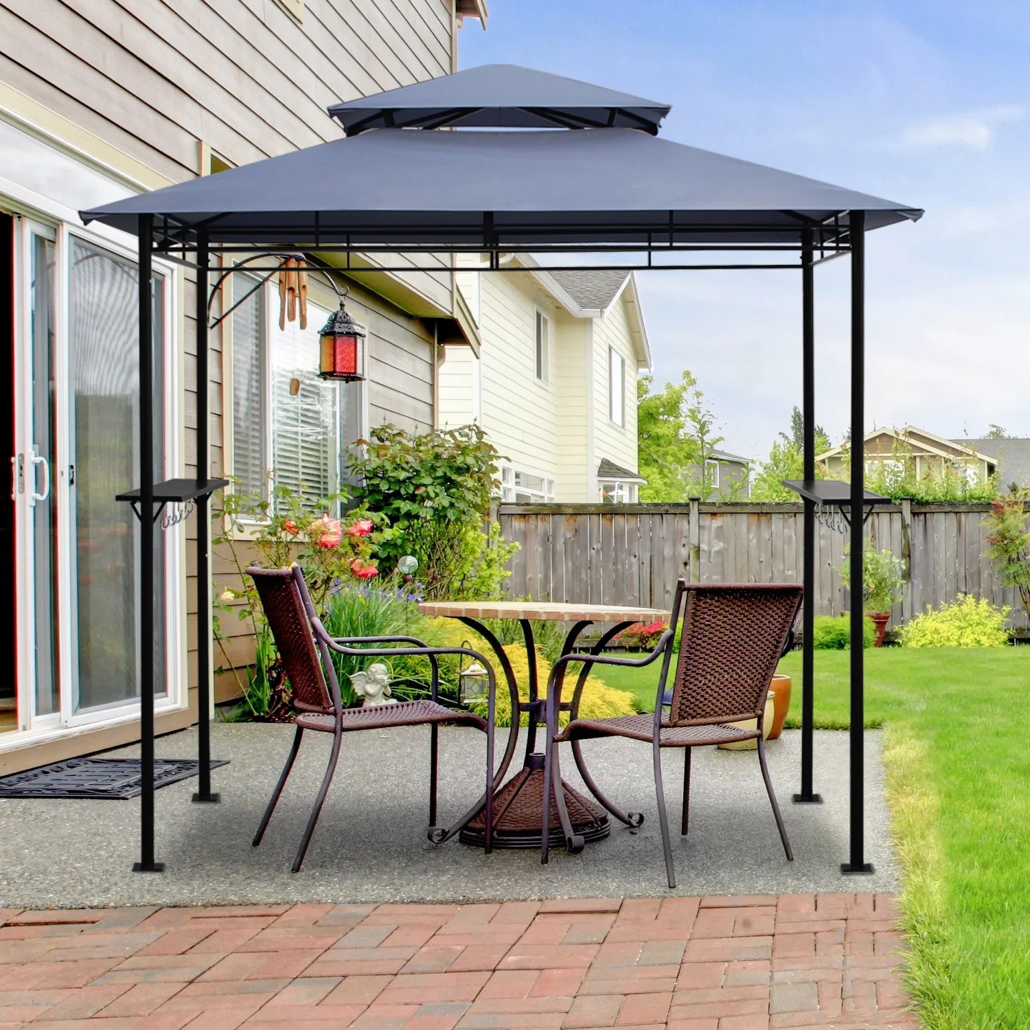 Dikasun Grill Gazebo For Patios 8 X 5