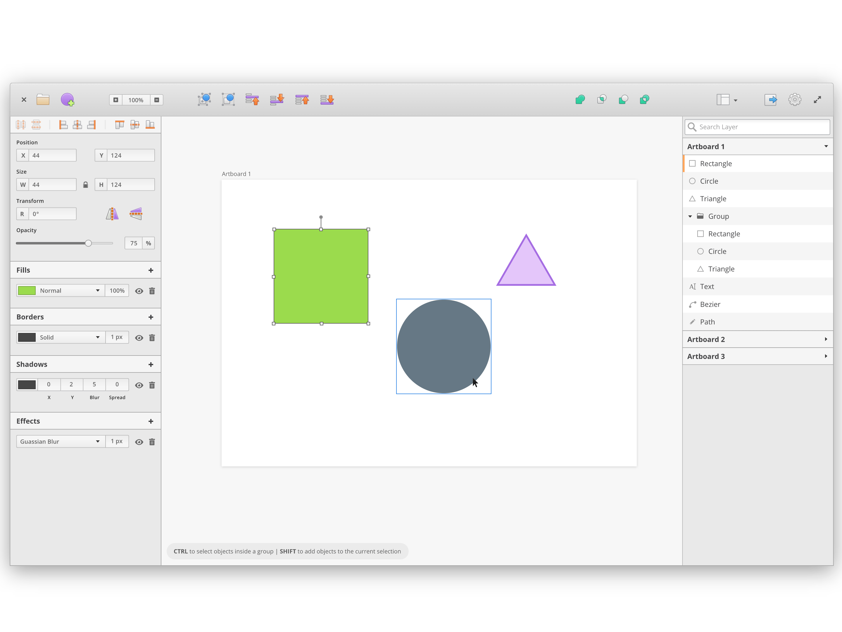 akira is free and open source design software with a comparable interface to bohemian coding's sketch