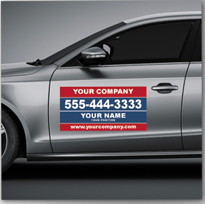 Personalized Car Vehicle Advertising Magnets - Magnets By HSMAG