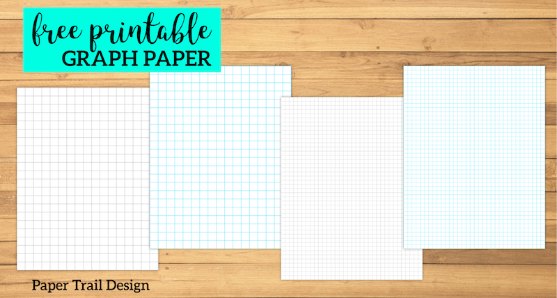 free printable graph paper paper trail design