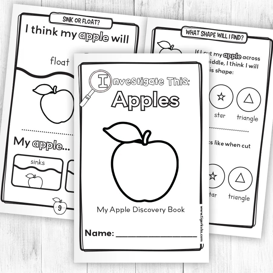 Investigate This: Apples - TigerKubz Within Parts Of An Apple Worksheet