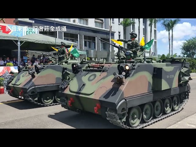 陸軍8軍團45周年隊慶 無人機、天劍2校閱