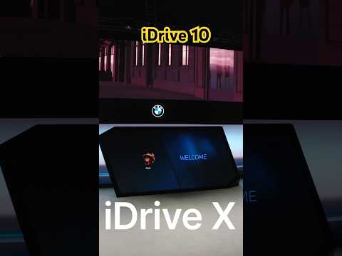 BMW iDrive X Exclusive Look!