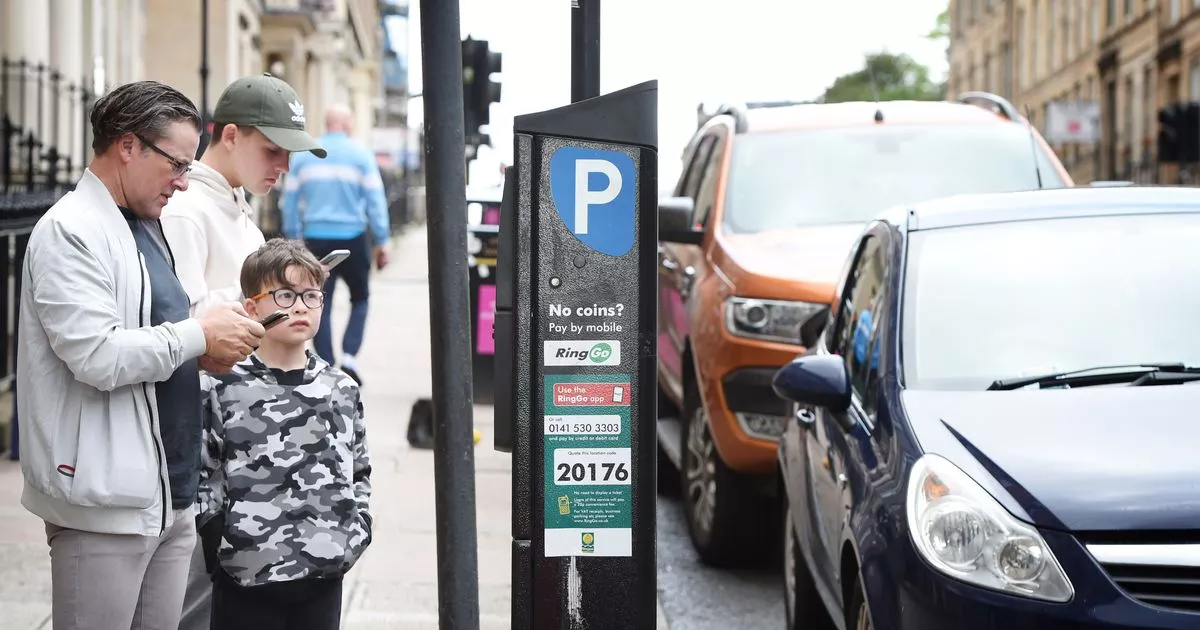 Glasgow parking restriction hours to be extended to 10pm seven days a ...