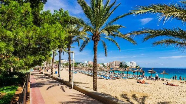 An RAF serviceman has been arrested following a report of rape in Magaluf (stock image)