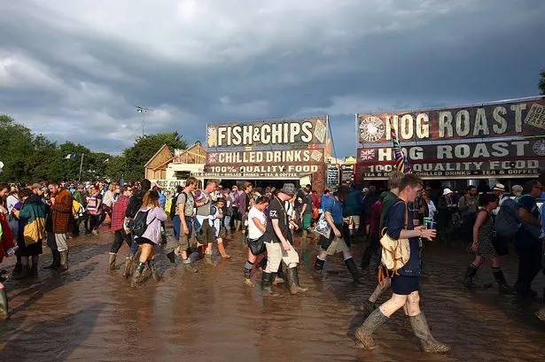 There are more than 500 food stalls at Glastonbury Festival