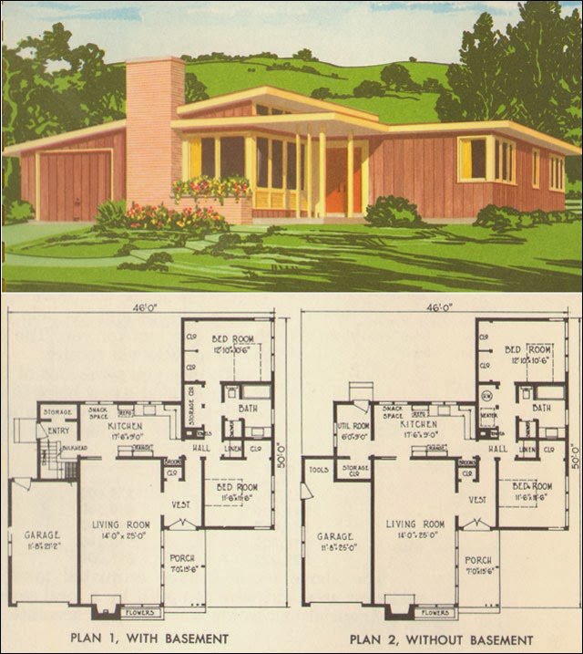 Mid Century Modern House Plans for Pleasure AyanaHouse