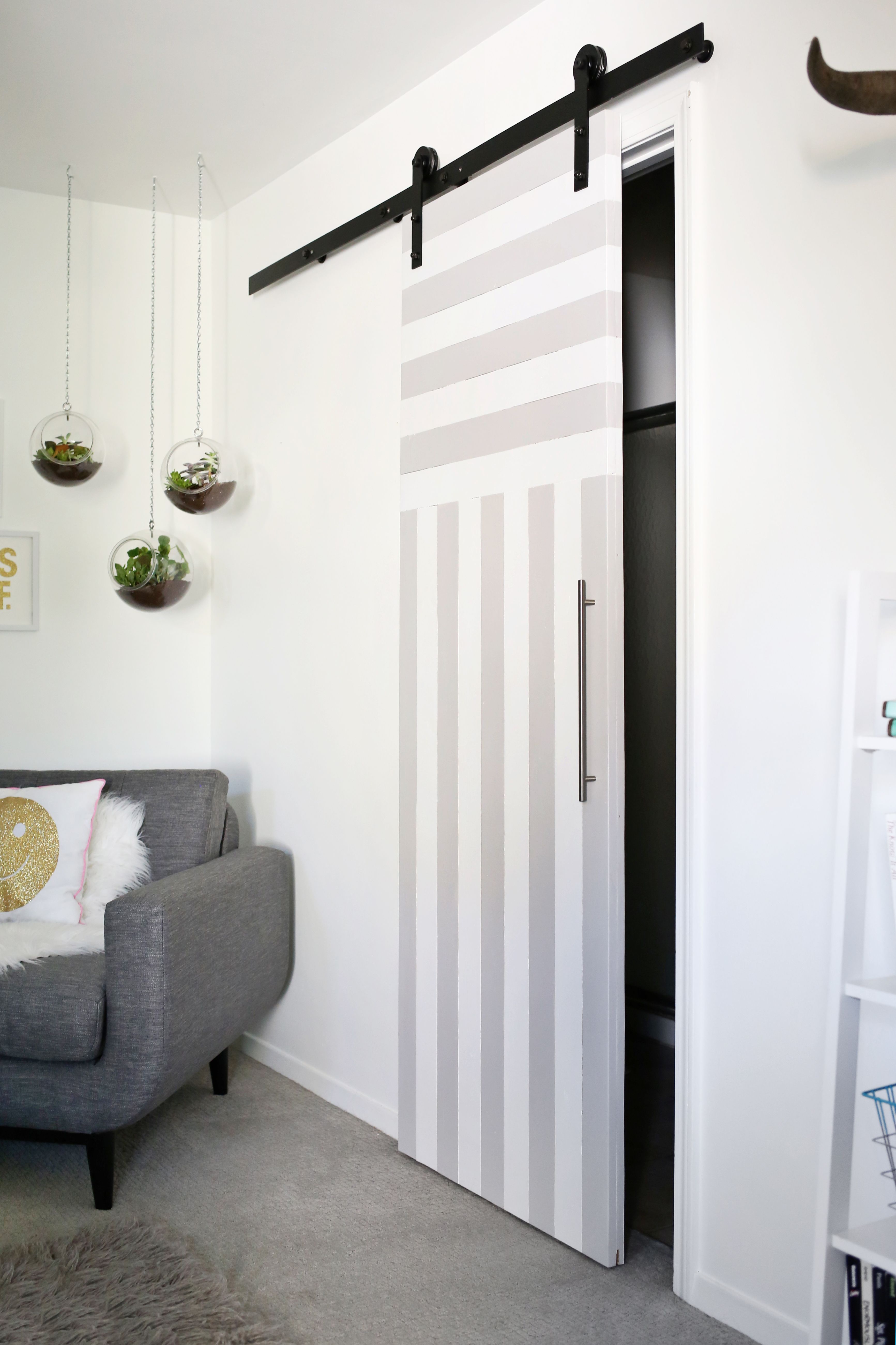 Sliding Door Solution for Small Spaces A Beautiful Mess