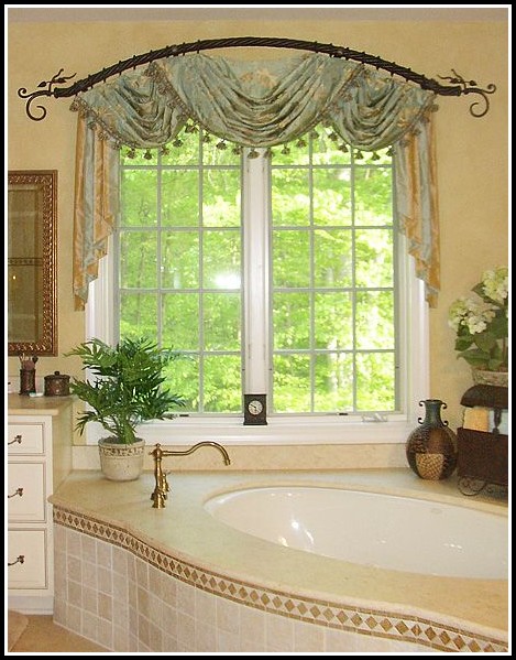 Arch Top Window Curtain Rod