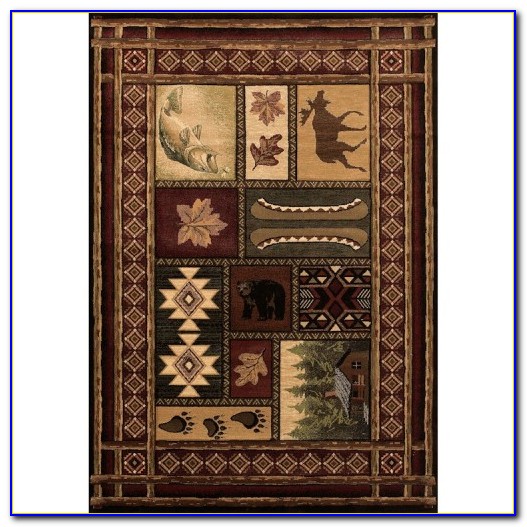 Large Cabin Area Rugs