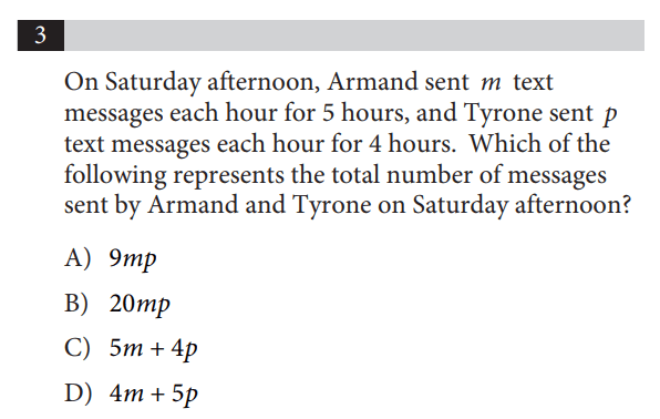 Sat Math Word Problems