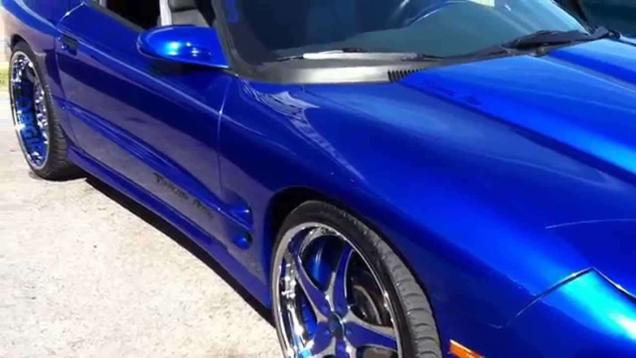 Candy Blue Pontiac Trans Am on YouTube