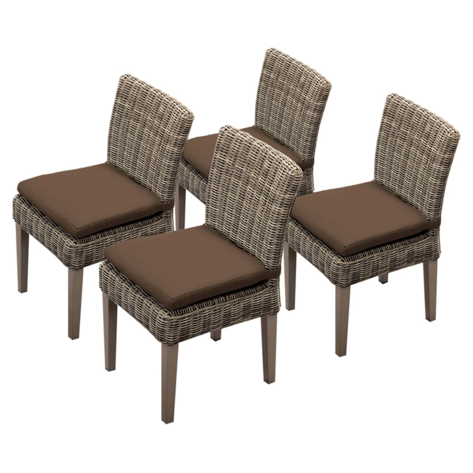 TK Classics Cape Cod Outdoor Dining Side Chair Set of 4