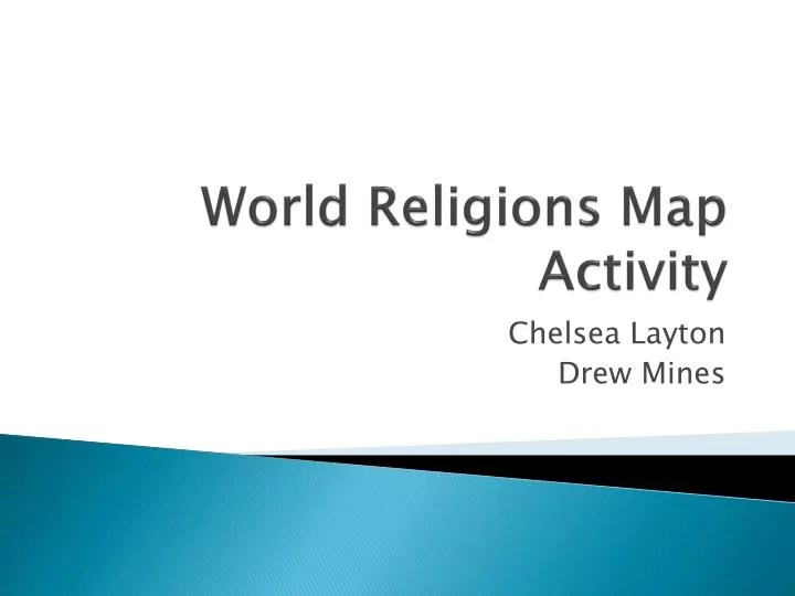 PPT - World Religions Map Activity PowerPoint Presentation, free