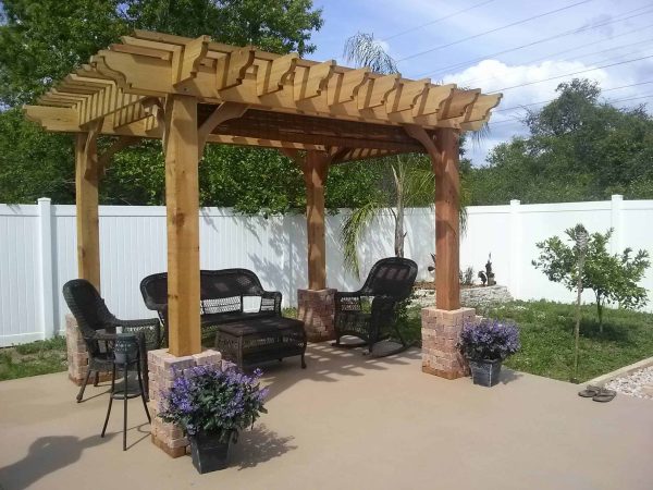 Big Kahuna 8 X 10 Wood Pergola Kits