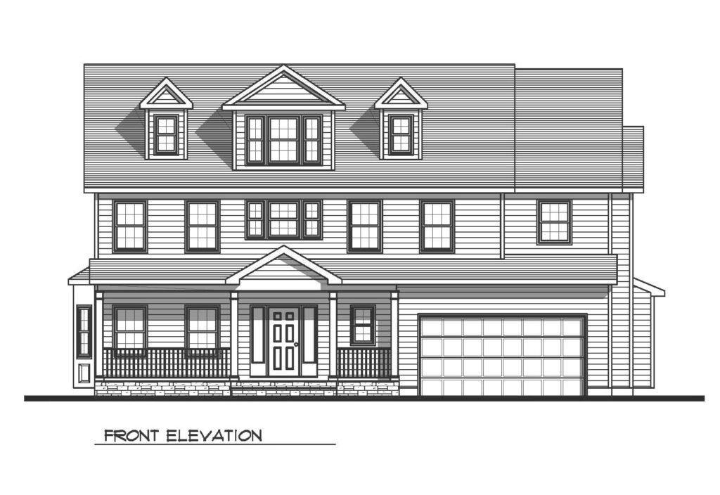 frontelevationdrawingpremierdesigncustomhomesnj