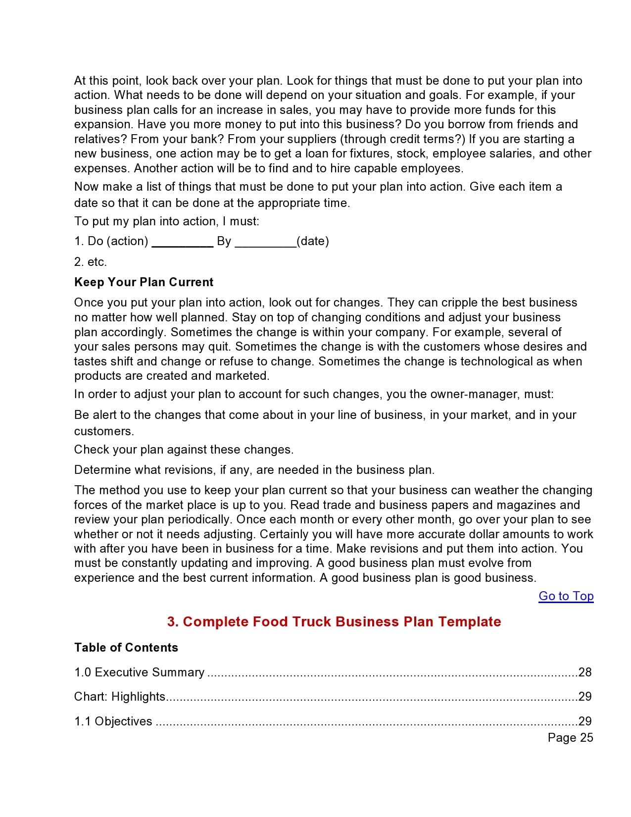 29 Proven Food Truck Business Plans (PDF, Word) TemplateArchive