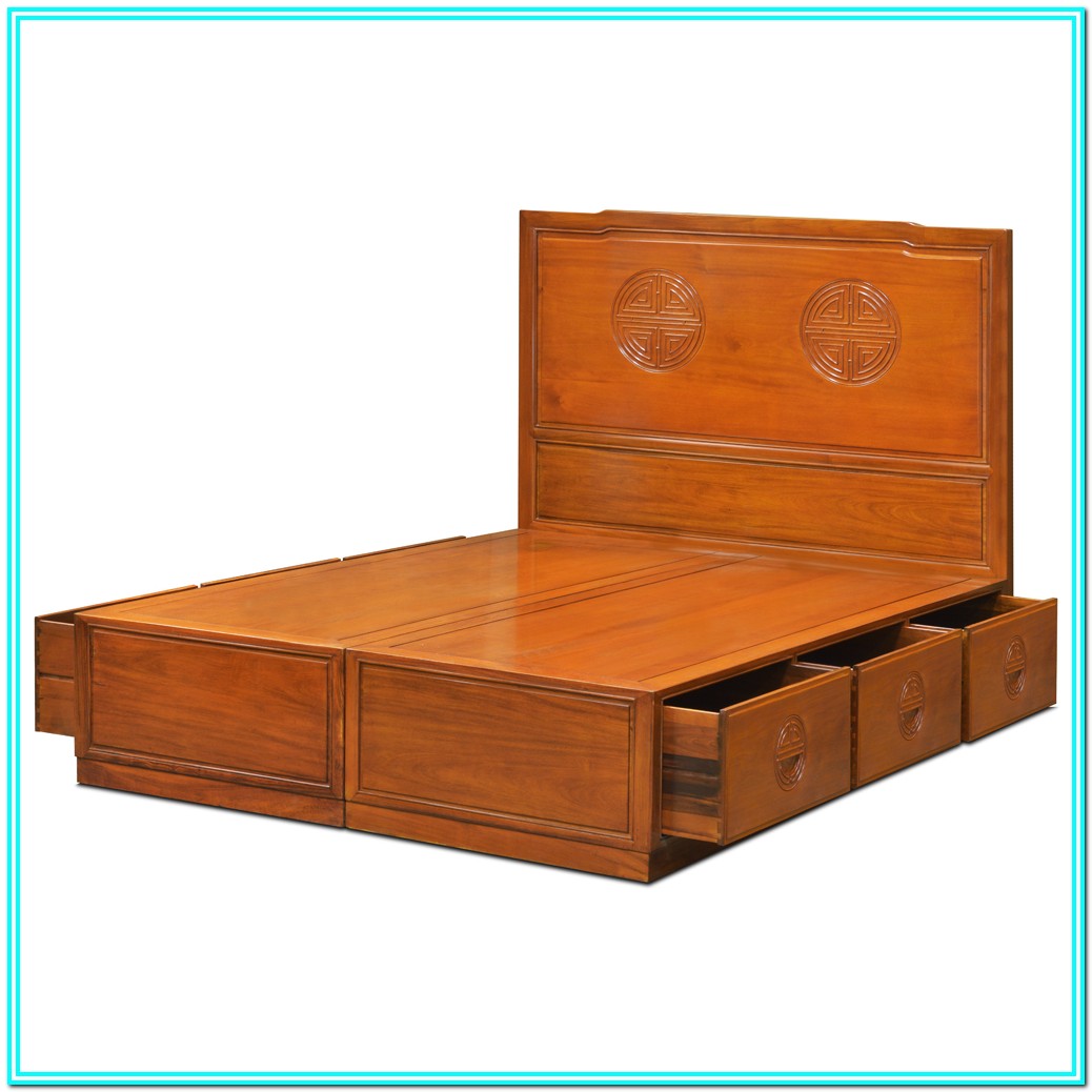 Queen Platform Bed With Storage Diy