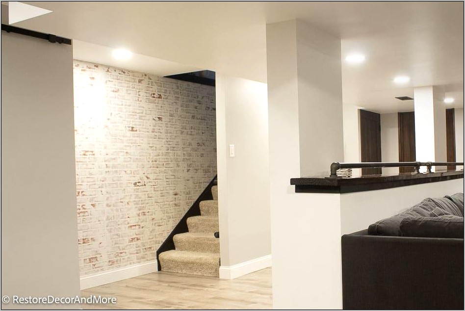 Diy Brick Wall In Living Room