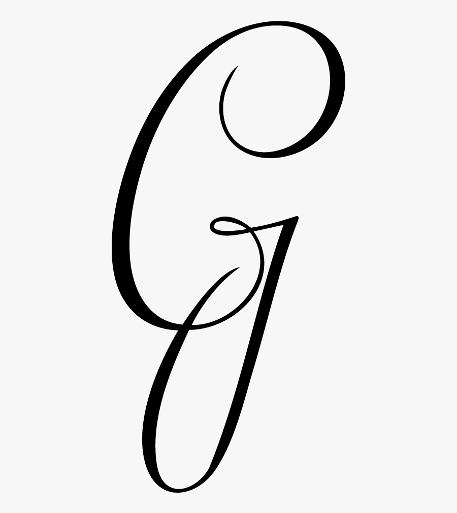 Cursive G Letter